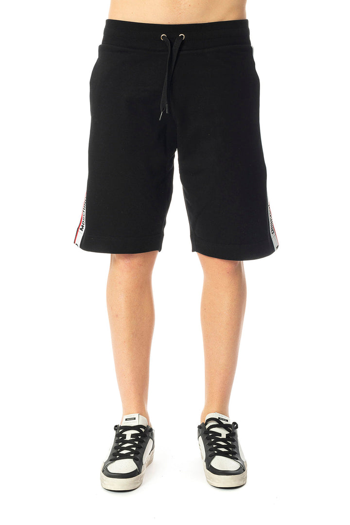 Spatarella Bermuda uomo in cotone nero