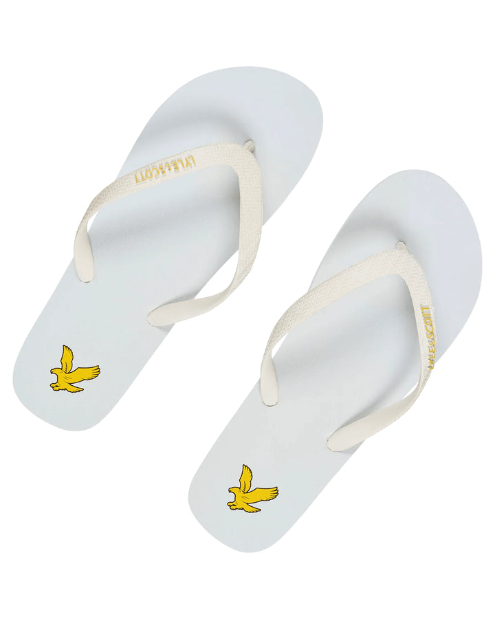 Spatarella Sandali infradito uomo in gomma bianca Promozione Limitata