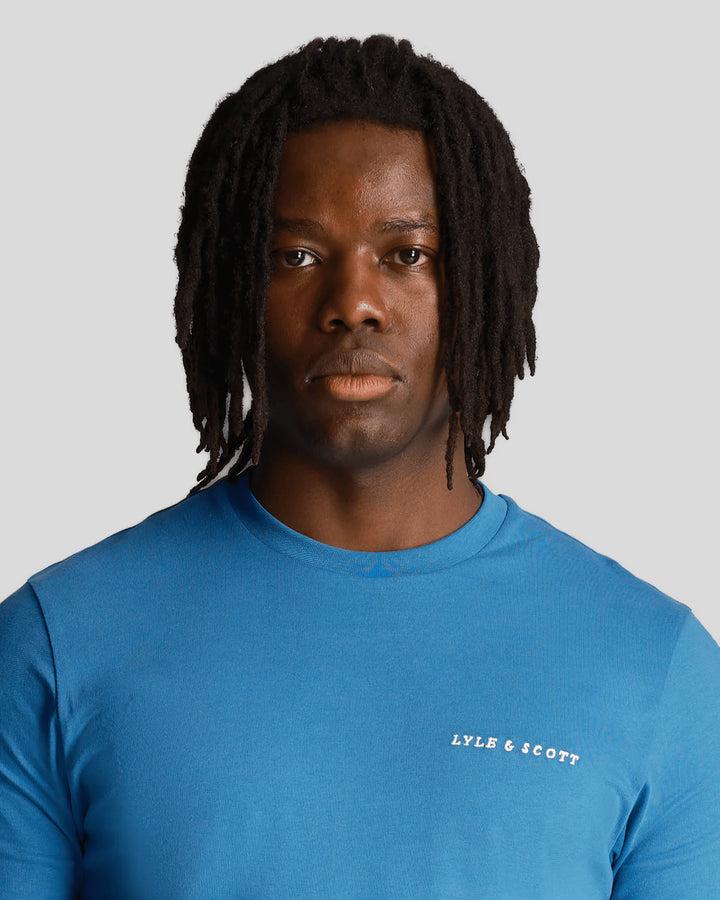 Spatarella T-shirt uomo in jersey azzurro Shopping Online