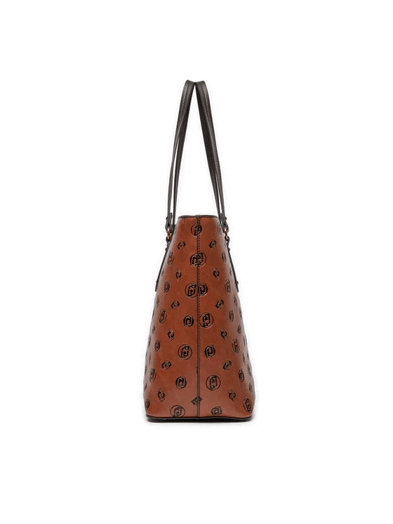 Spatarella Borse donna a spalla in similpelle marrone Fino Al -60%