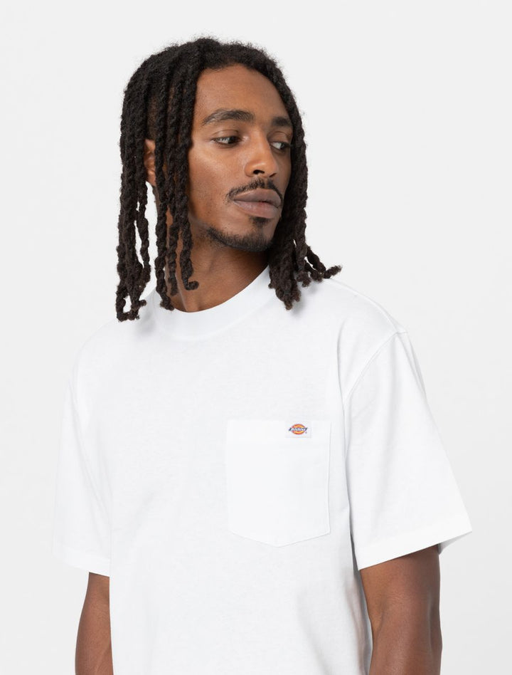 Spatarella T-shirt uomo Luray in cotone bianco dk0a4yfc-whx I Più Venduti