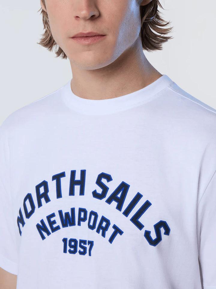 Spatarella T-shirt uomo in cotone bianco 692988-0101 Italy