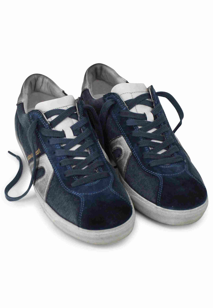 Spatarella Sneakers uomo in canvas vintage blu Affare Del Giorno