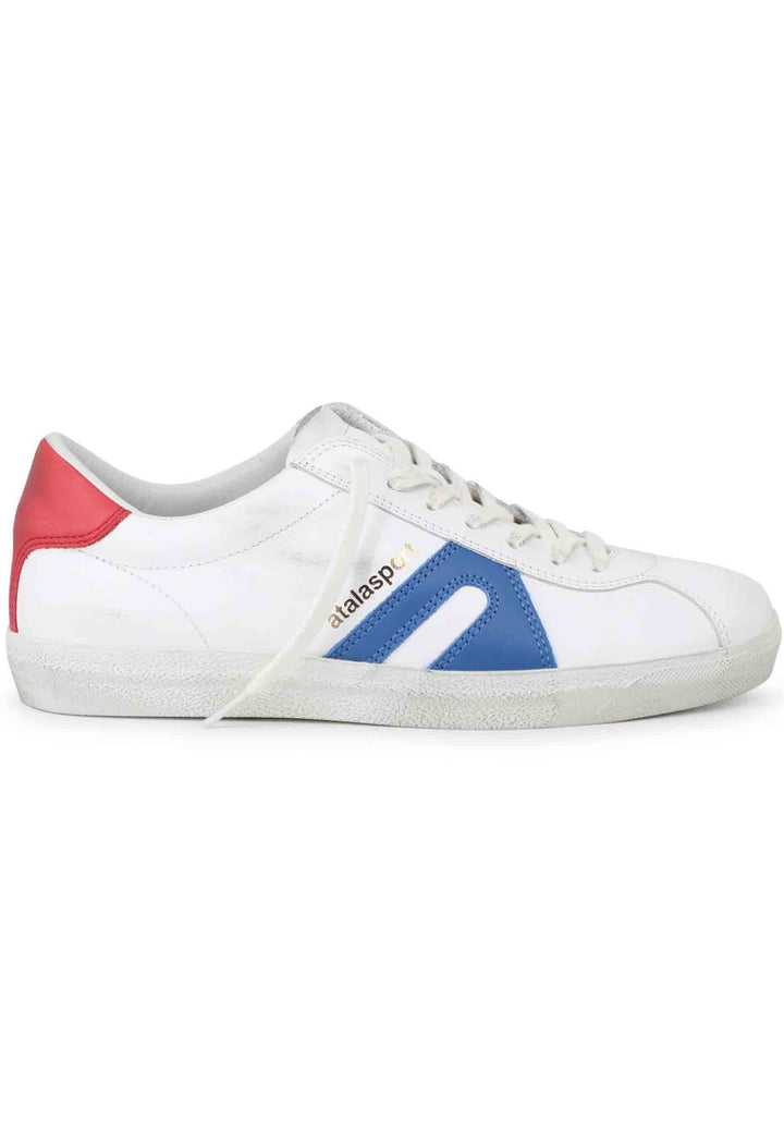 Spatarella Sneakers uomo in pelle bianca Sottocosto