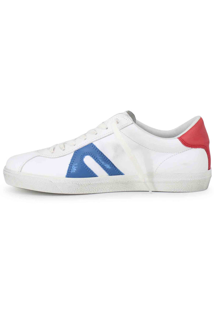 Spatarella Sneakers uomo in pelle bianca Sottocosto