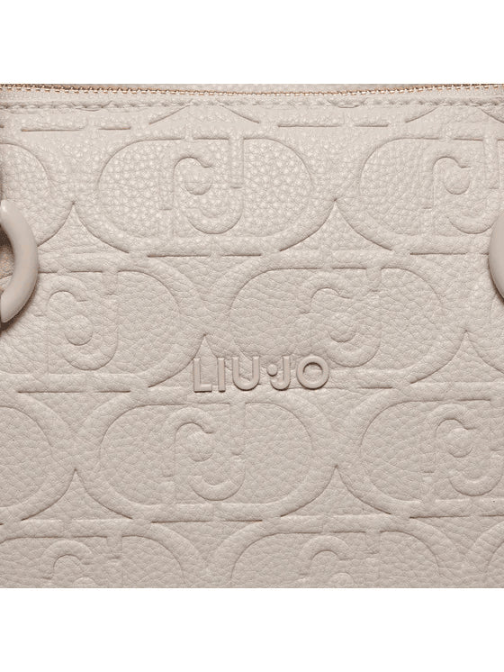 Spatarella Borse donna a mano in similpelle beige In Saldo