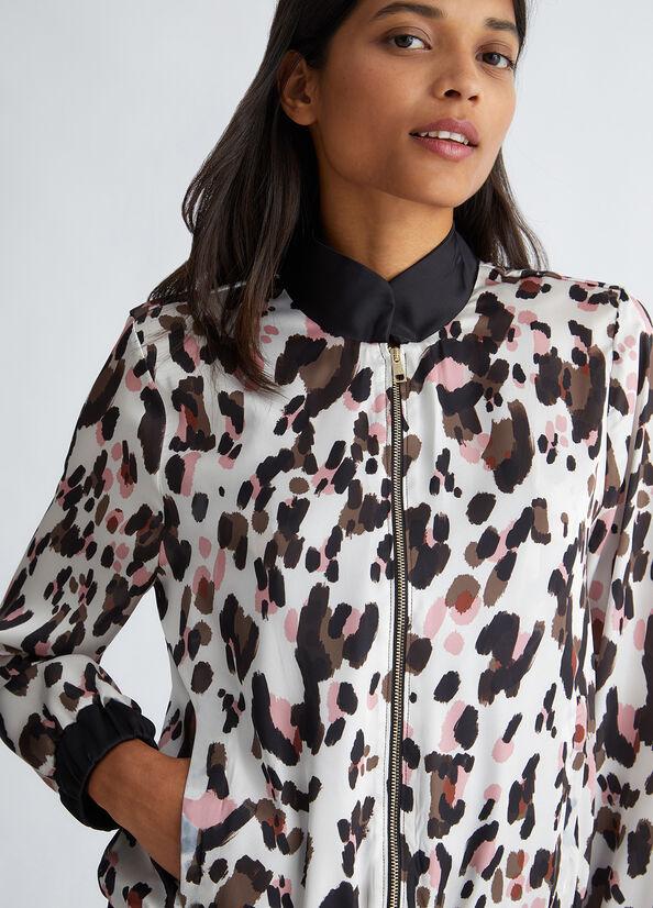 Spatarella Giacche donna in raso animalier Online