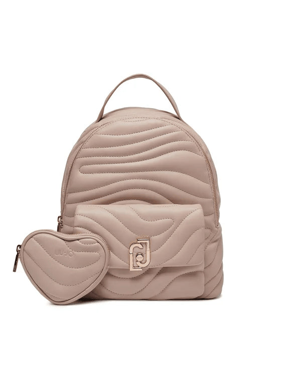 Spatarella Zaini donna in ecopelle beige