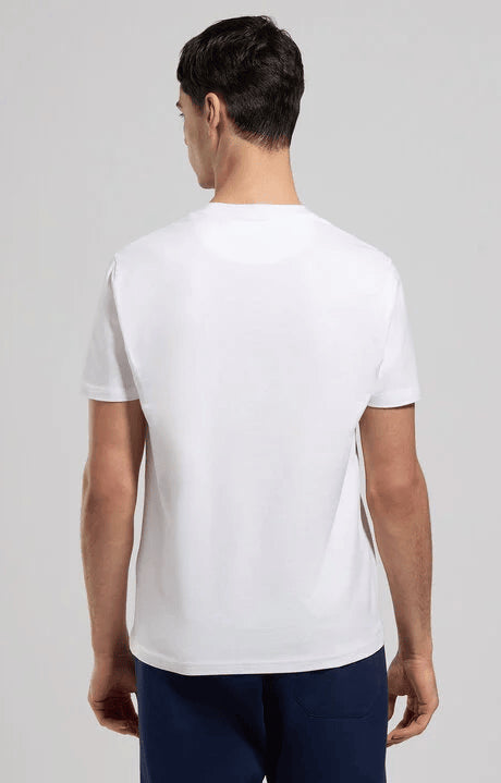 Spatarella T-shirt uomo girocollo in jersey bianco bmt0202-1000 Convenienza