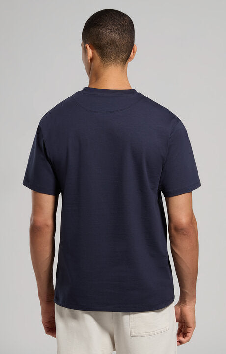 Spatarella T-shirt uomo girocollo in jersey blue pbmt0073-7000 Offerta