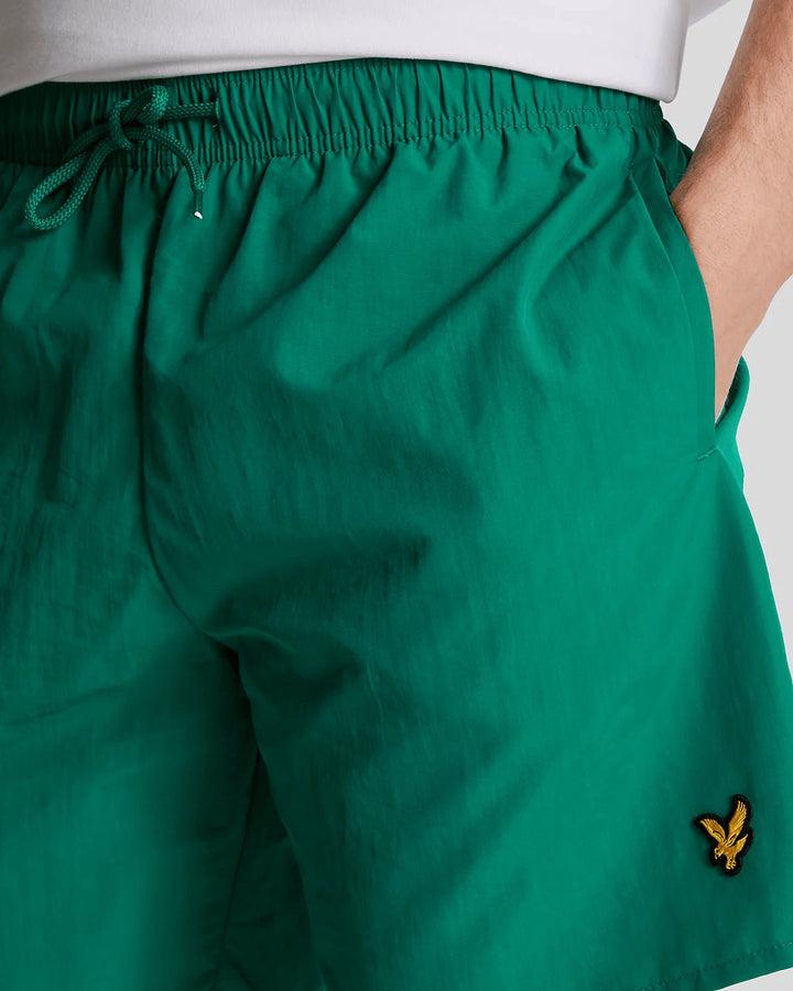 Spatarella Costumi uomo in tessuto verde Nuova