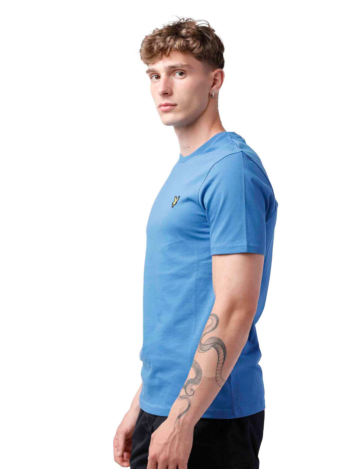 Spatarella T-shirt uomo in cotone blu 2025