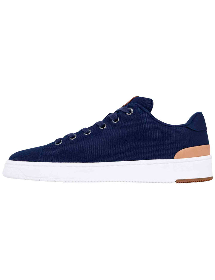 Spatarella Sneakers uomo in tessuto blu Spedizione Gratuita