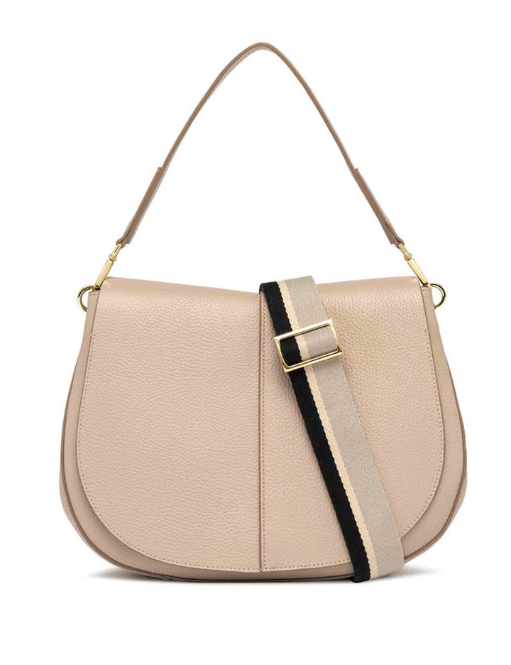 Spatarella Borse a spalla donna Helena Round in pelle phard Sconto