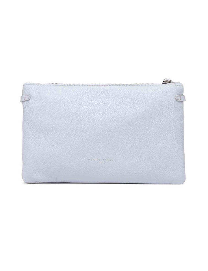 Spatarella Borse donna pochette Hermy in pelle acqua con manico a bracciale e tracolla in pelle Vendita Economica