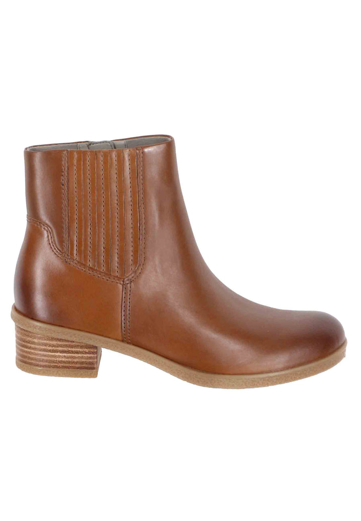 Spatarella Stivaletti donna whaterproff in pelle cuoio con suola in gomma Negozi Online
