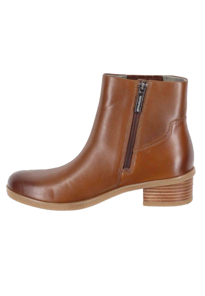 Spatarella Stivaletti donna whaterproff in pelle cuoio con suola in gomma Negozi Online