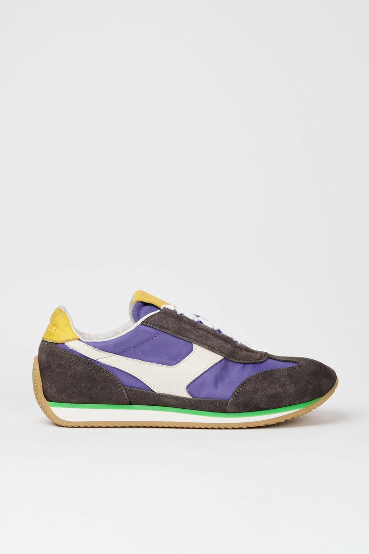 Spatarella Sneakers uomo Trainer '74 in camoscio moro e tessuto 004