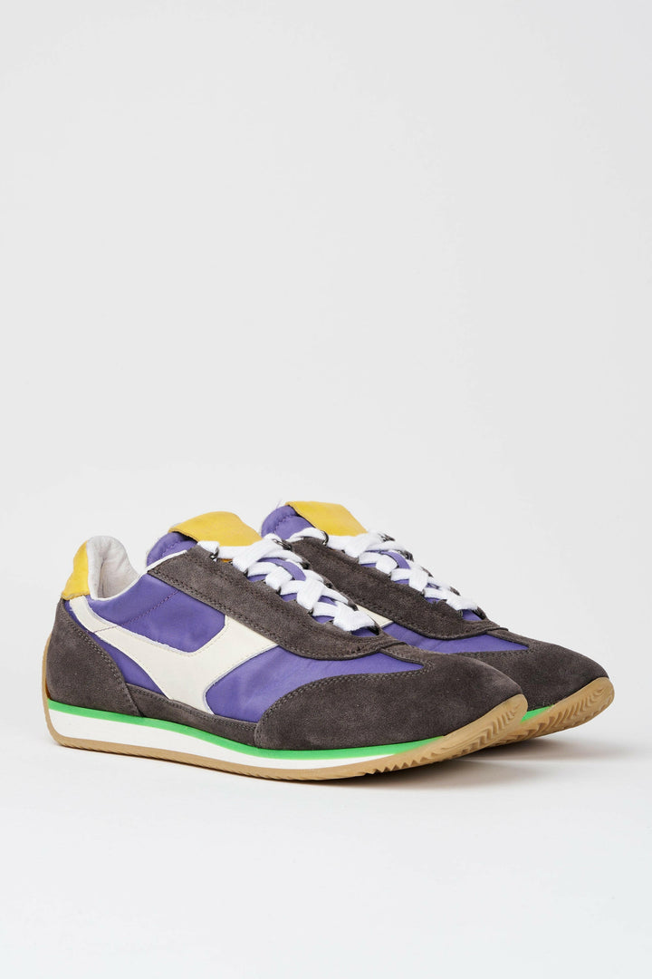 Spatarella Sneakers uomo Trainer '74 in camoscio moro e tessuto 004 Affare Del Giorno