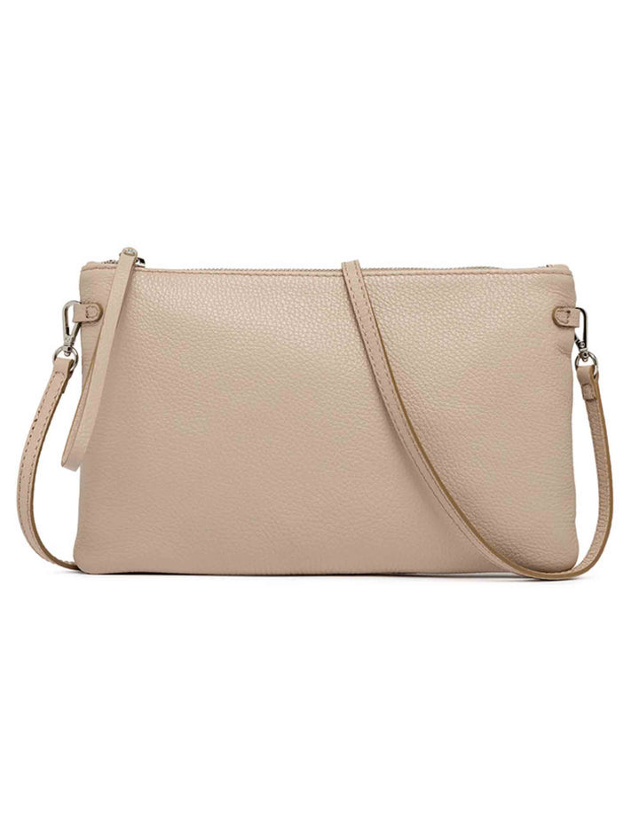 Spatarella Borse donna pochette Hermy in pelle phard con manico a bracciale e tracolla in pelle In Saldo