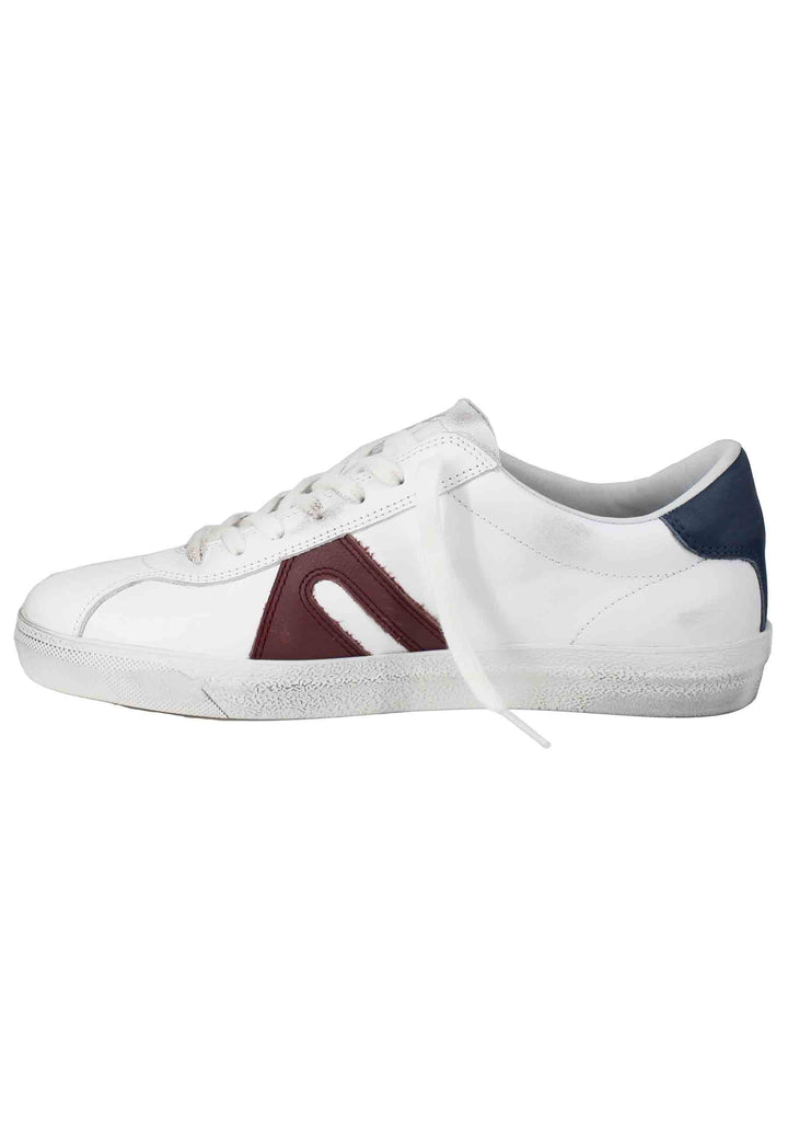 Spatarella Sneakers uomo in pelle bianca Spedizione Gratuita