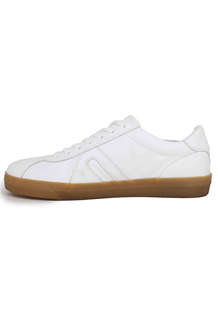 Spatarella Sneakers uomo in pelle bianca Qualità Garantita