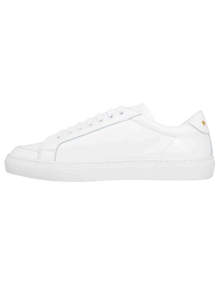Spatarella Sneakers uomo Top spin in pelle bianca Affare Del Giorno