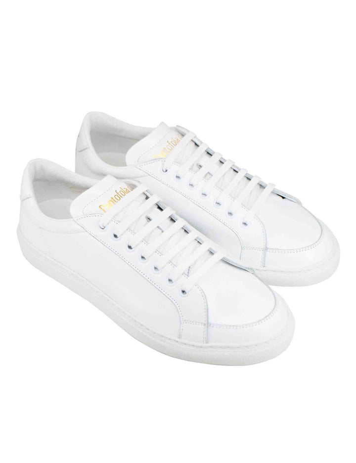 Spatarella Sneakers uomo Top spin in pelle bianca Affare Del Giorno