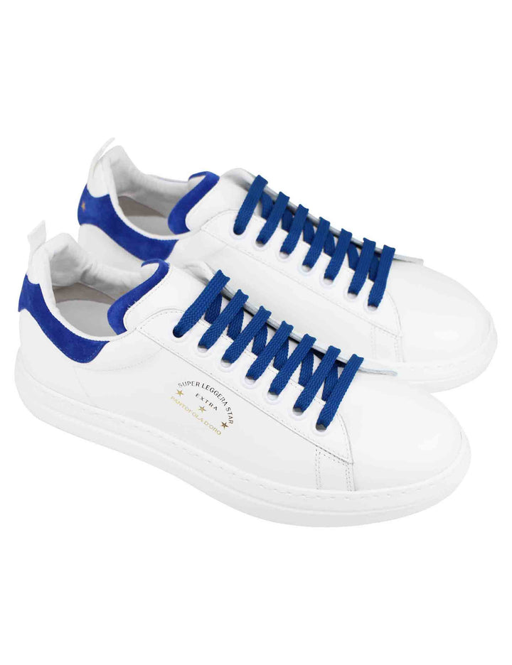 Spatarella Sneakers uomo Court classic in pelle bianca In Linea