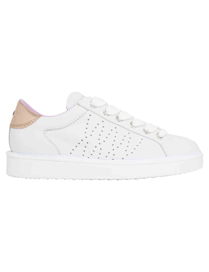 Spatarella Sneakers donna in pelle bianca Spedizione Gratuita