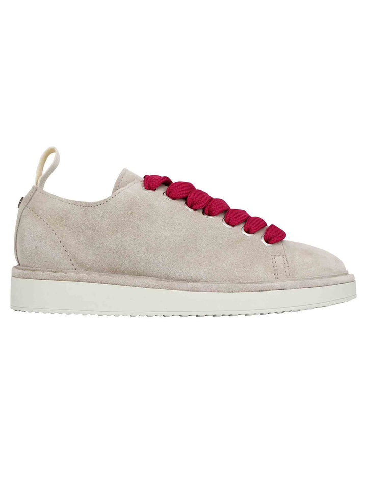 Spatarella Sneakers donna in camoscio grigio