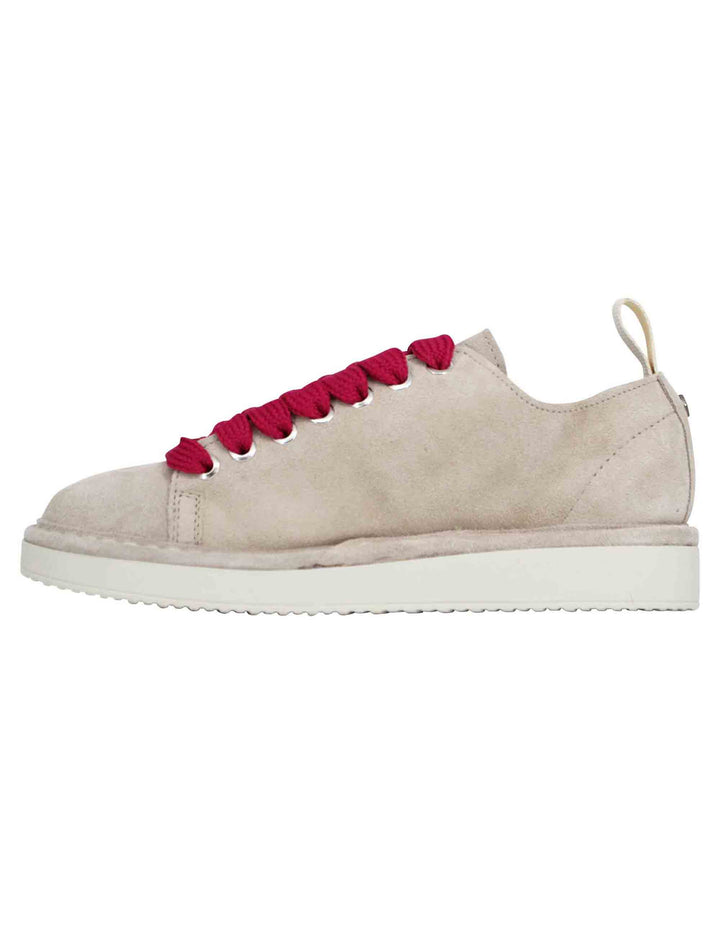 Spatarella Sneakers donna in camoscio grigio Negozi Online