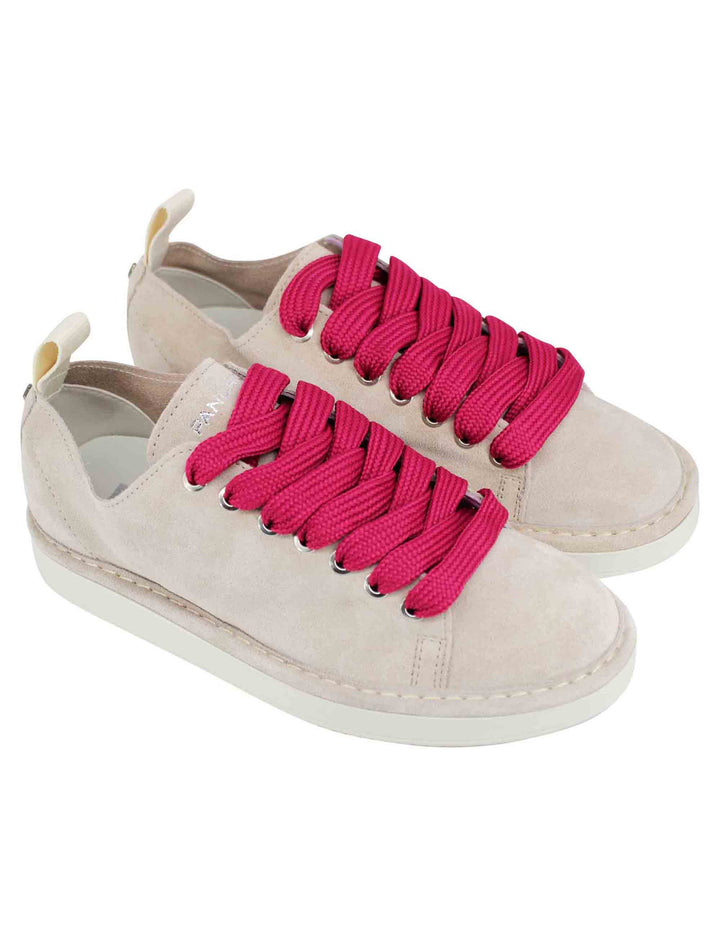 Spatarella Sneakers donna in camoscio grigio Negozi Online