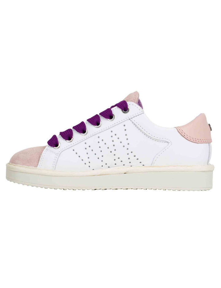 Spatarella Sneakers donna in pelle bianca Acquista Ora