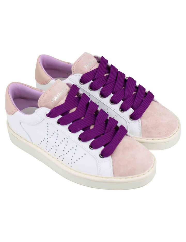 Spatarella Sneakers donna in pelle bianca Acquista Ora