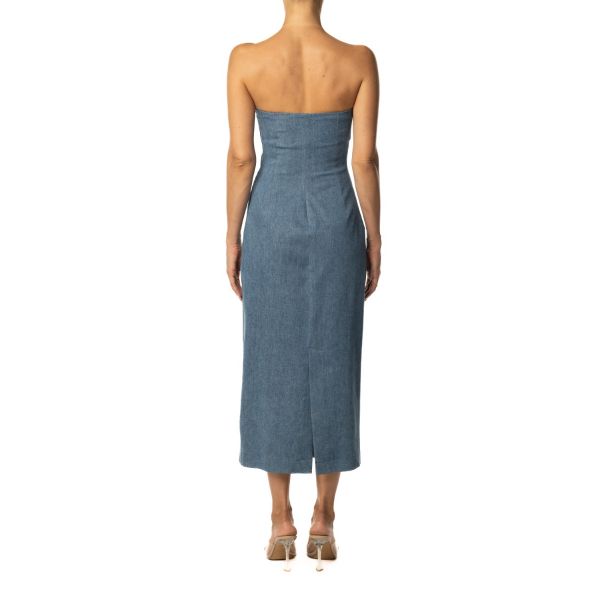 Stella Jean ABITO DENIM Affare Del Giorno