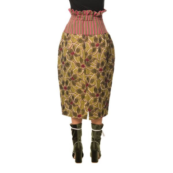 Stella Jean GONNA FLOREALE JACQUARD Offerte