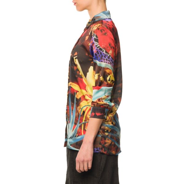 Stella Jean ANIMAL-PRINT SHIRT Spedizione Gratuita