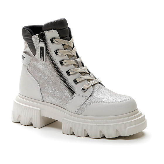 Stonefly PIPER 8 CALF LTH/VELOUR GLITTER Moda