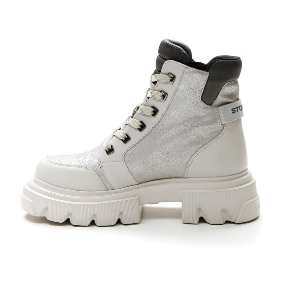 Stonefly PIPER 8 CALF LTH/VELOUR GLITTER Moda