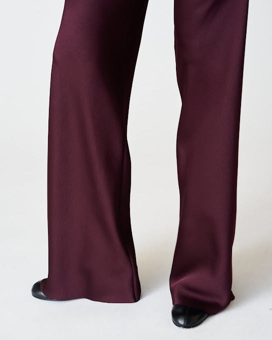 Suoli Pantalone C/profilo In Velluto Affare Del Giorno