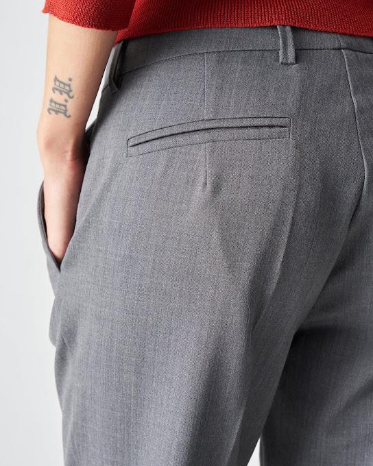 Suoli Pantalone A Sigaretta Presa