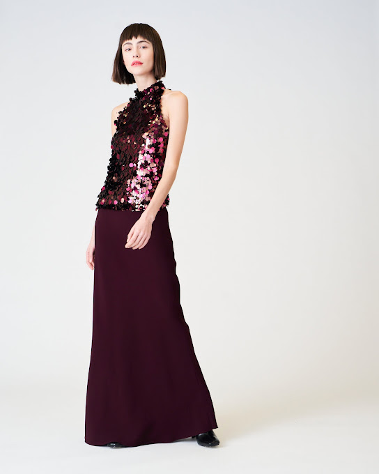 Suoli Top All'americana In Macro Paillettes Shopping Online