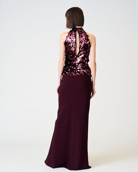 Suoli Top All'americana In Macro Paillettes Shopping Online