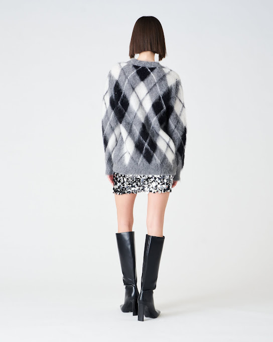 Suoli Cardigan In Maglia Ad Intarsio Ballantine Online