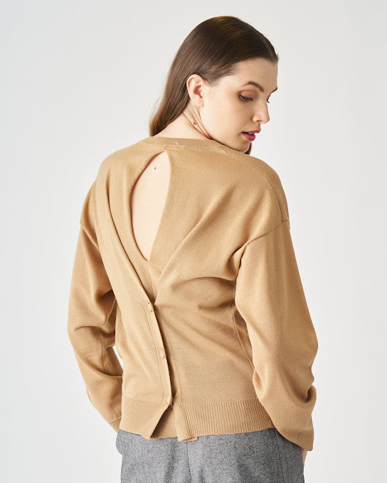 Suoli Maglia Scollo V In Linea