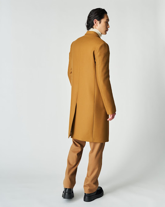 Suoli Cappotto Doppiopetto Pura Lana Promozione Limitata