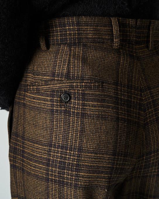 Suoli Pantalone Check Con Risvolto Affare Del Giorno