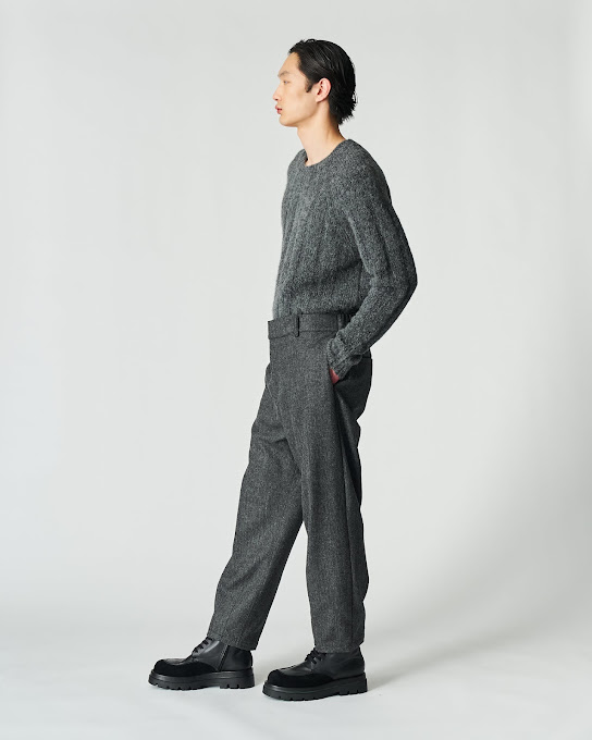Suoli Pantalone Spinato Con Risvolto Prezzo Ridotto