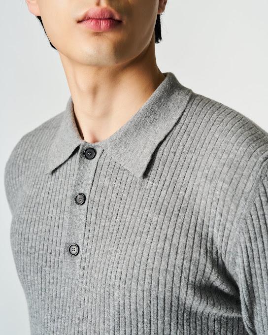 Suoli Polo In Maglia A Coste Vendita